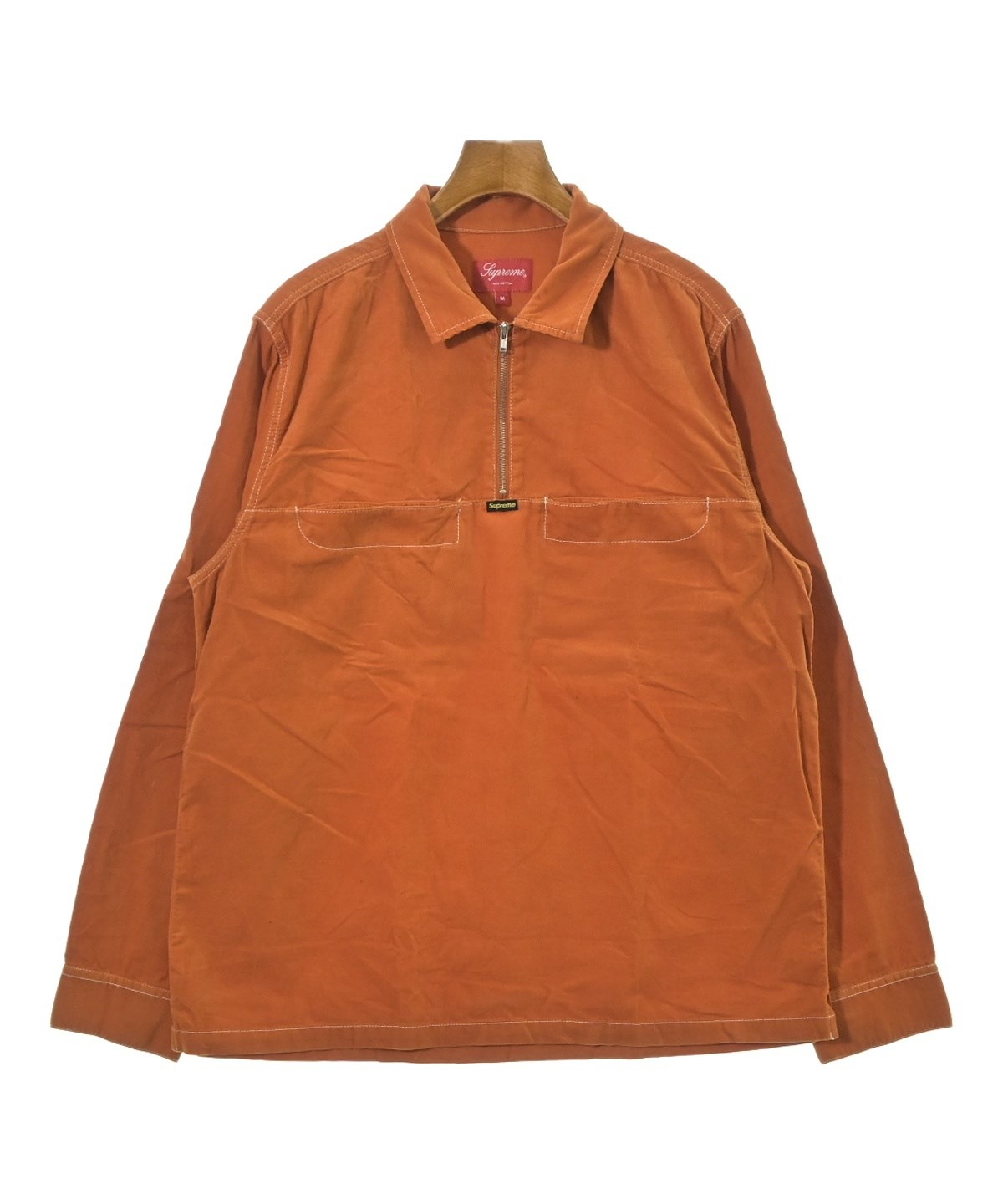 Supreme（シュプリーム）カジュアルシャツ オレンジ サイズ:M メンズ