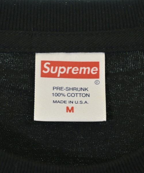 Supreme（シュプリーム）Tシャツ・カットソー 黒 サイズ:M メンズ/2200633202132