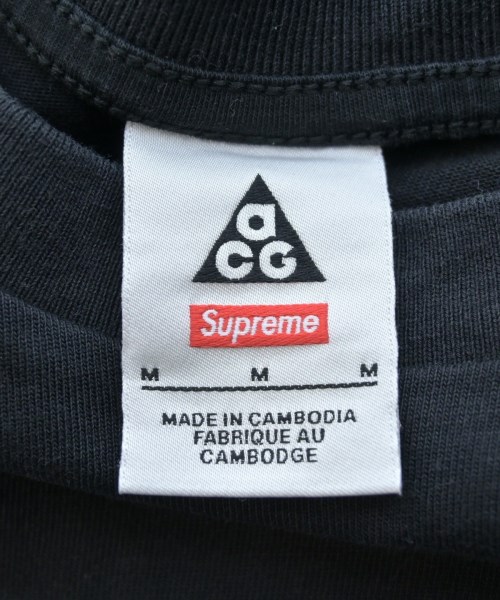 Supreme（シュプリーム）Tシャツ・カットソー 黒 サイズ:M メンズ/2200620354097
