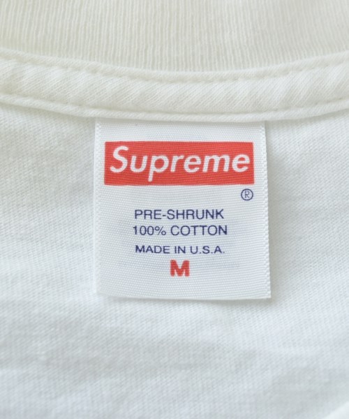 Supreme（シュプリーム）Tシャツ・カットソー 白 サイズ:M メンズ/2200620354103