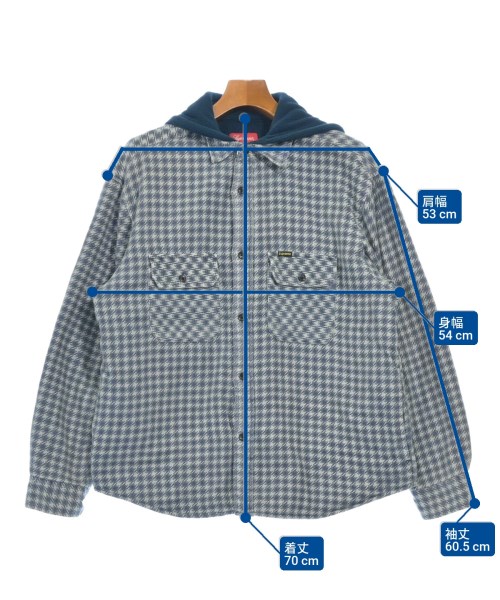 Supreme（シュプリーム）カジュアルシャツ 青 サイズ:S メンズ/2200632701155