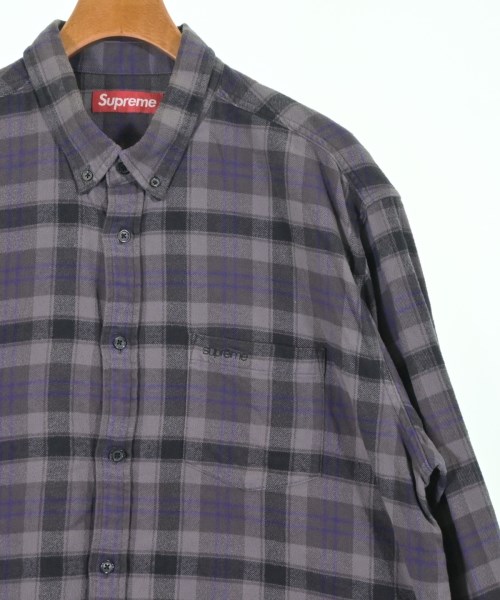 Supreme（シュプリーム）カジュアルシャツ グレー サイズ:L メンズ/2200633321017