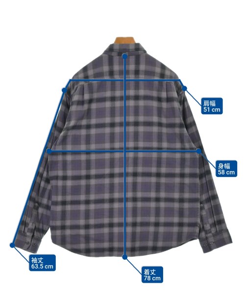 Supreme（シュプリーム）カジュアルシャツ グレー サイズ:L メンズ/2200633321017