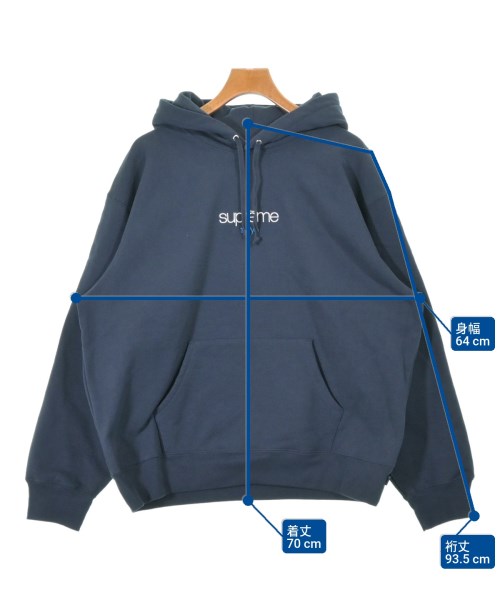 Supreme（シュプリーム）スウェット 紺 サイズ:L メンズ/2200633719036