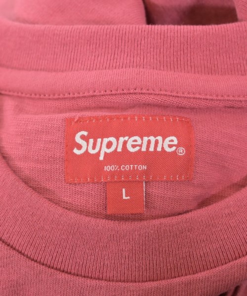 Supreme（シュプリーム）Tシャツ・カットソー ピンク サイズ:L メンズ/2200633806057