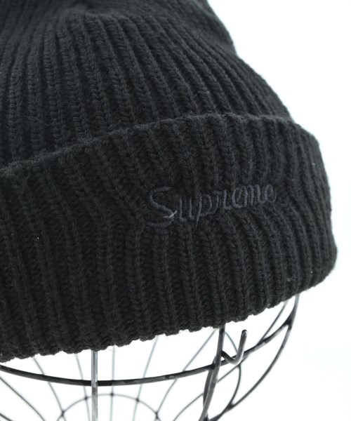 Supreme（シュプリーム）ニットキャップ・ビーニー 黒 サイズ:- メンズ/2200633824013