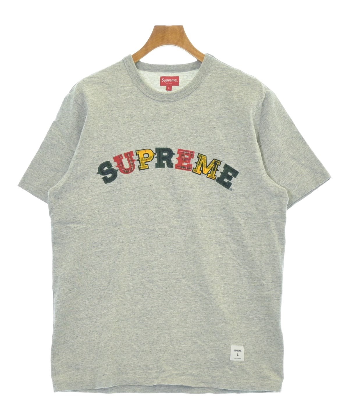 Supreme（シュプリーム）Tシャツ・カットソー グレー サイズ:L メンズ