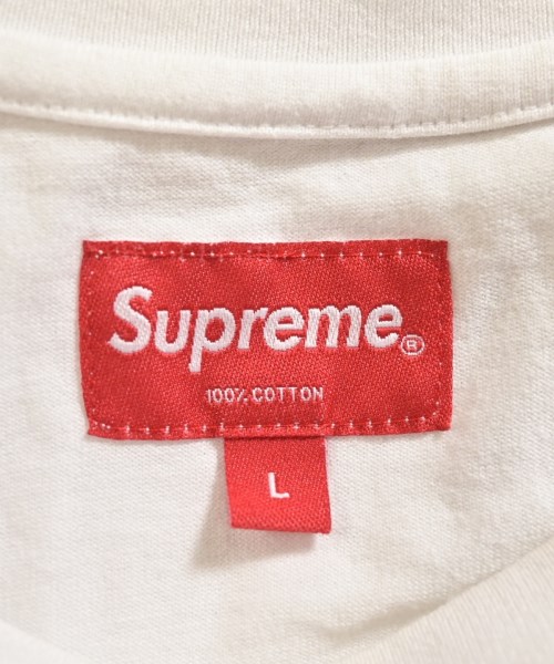 Supreme（シュプリーム）Tシャツ・カットソー 白 サイズ:L メンズ/2200634419102