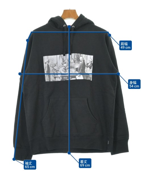 Supreme（シュプリーム）パーカー 黒 サイズ:M メンズ/2200609920015