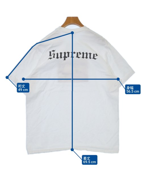 Supreme（シュプリーム）Tシャツ・カットソー 白 サイズ:L メンズ/2200610046056