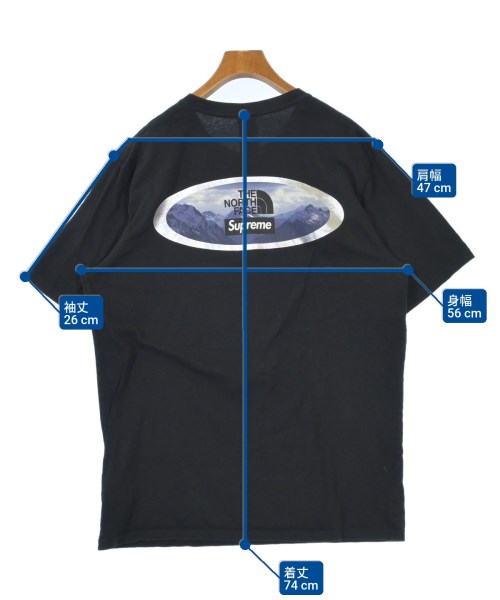 Supreme（シュプリーム）Tシャツ・カットソー 黒 サイズ:XL メンズ/2200610046063