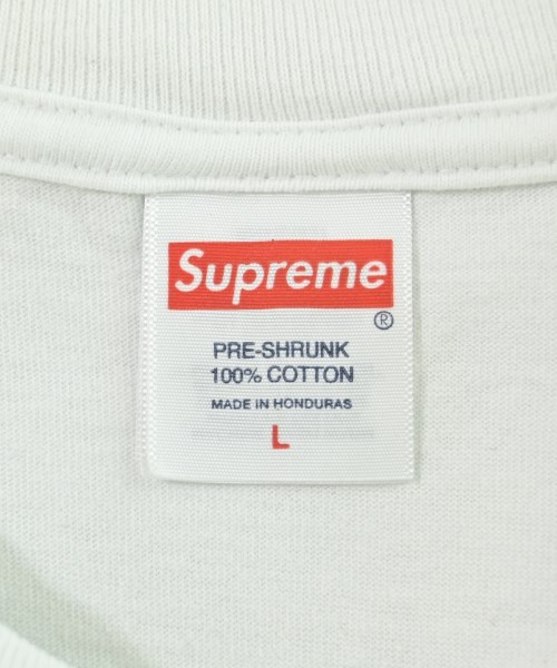 Supreme（シュプリーム）Tシャツ・カットソー 白 サイズ:L メンズ/2200606970013