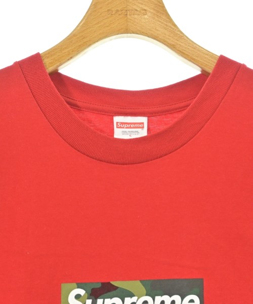Supreme（シュプリーム）Tシャツ・カットソー 赤 サイズ:L メンズ/2200606970020