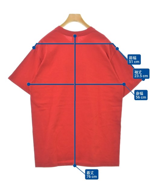 Supreme（シュプリーム）Tシャツ・カットソー 赤 サイズ:L メンズ/2200606970020