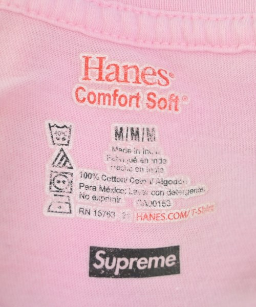 Supreme（シュプリーム）Tシャツ・カットソー ピンク サイズ:M メンズ/2200609774144