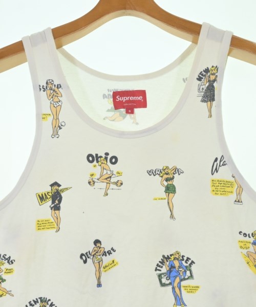 Supreme（シュプリーム）タンクトップ 白 サイズ:S メンズ/2200609774151