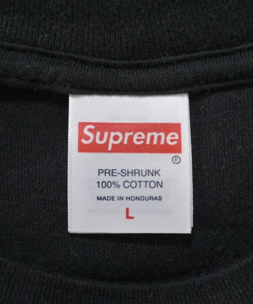 Supreme（シュプリーム）Tシャツ・カットソー 黒 サイズ:L メンズ/2200610420016