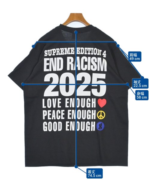 Supreme（シュプリーム）Tシャツ・カットソー 黒 サイズ:L メンズ/2200610420023