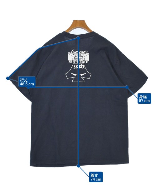 Supreme（シュプリーム）Tシャツ・カットソー 紺 サイズ:L メンズ/2200610420054