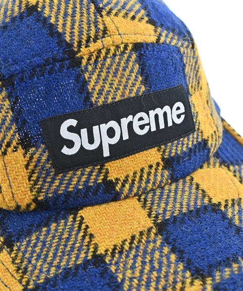 Supreme（シュプリーム）キャップ 黄 サイズ:- メンズ/2200610420078