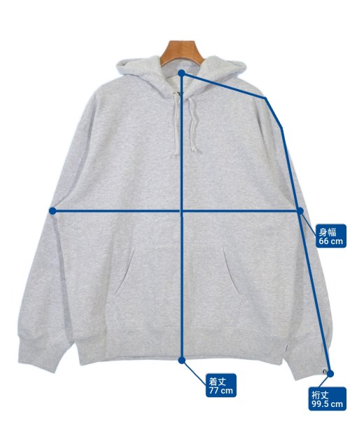 Supreme（シュプリーム）パーカー グレー サイズ:XL メンズ/2200610420108