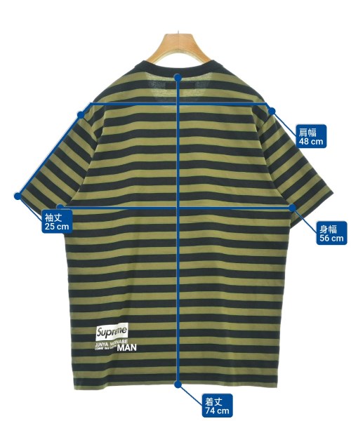 Supreme（シュプリーム）Tシャツ・カットソー カーキ サイズ:L メンズ/2200610791079