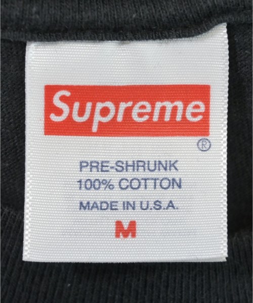 Supreme（シュプリーム）Tシャツ・カットソー 黒 サイズ:M メンズ/2200610798030
