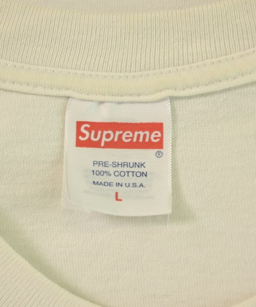 Supreme（シュプリーム）Tシャツ・カットソー 白 サイズ:L メンズ/2200610935138