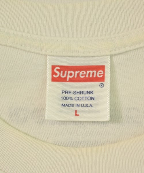 Supreme（シュプリーム）Tシャツ・カットソー 白 サイズ:L メンズ/2200610935145