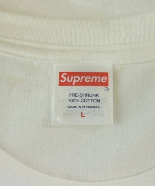 Supreme（シュプリーム）Tシャツ・カットソー 白 サイズ:L メンズ/2200610578076