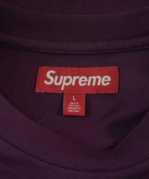 Supreme（シュプリーム）Tシャツ・カットソー 紫 サイズ:L メンズ/2200611466020
