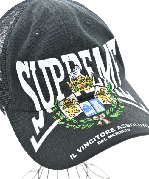 Supreme（シュプリーム）キャップ 黒 サイズ:- メンズ/2200611892027