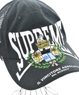 Supreme（シュプリーム）キャップ 黒 サイズ:- メンズ/2200611892027