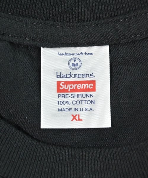 Supreme（シュプリーム）Tシャツ・カットソー 黒 サイズ:XL メンズ/2200612113022
