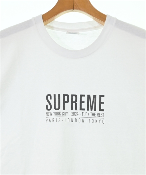 Supreme（シュプリーム）Tシャツ・カットソー 白 サイズ:L メンズ/2200611902078