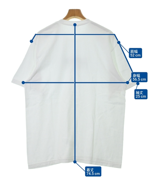 Supreme（シュプリーム）Tシャツ・カットソー 白 サイズ:L メンズ/2200611902078