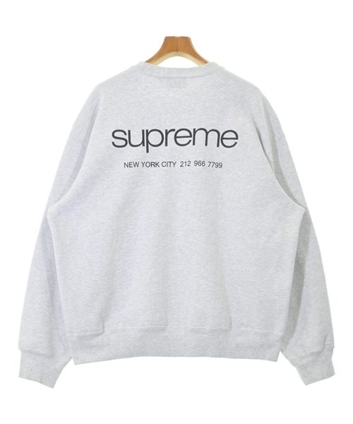 Supreme（シュプリーム）スウェット グレー サイズ:L メンズ/2200611902085
