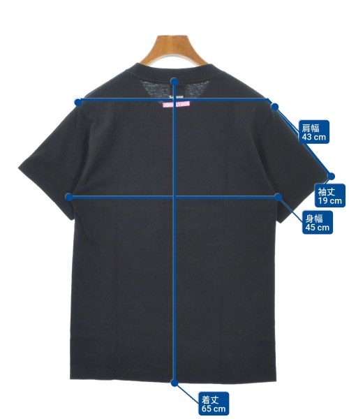 Supreme（シュプリーム）Tシャツ・カットソー 黒 サイズ:S メンズ/2200611814142