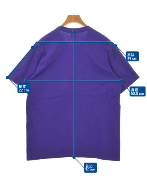 Supreme（シュプリーム）Tシャツ・カットソー 紫 サイズ:M メンズ/2200612631069