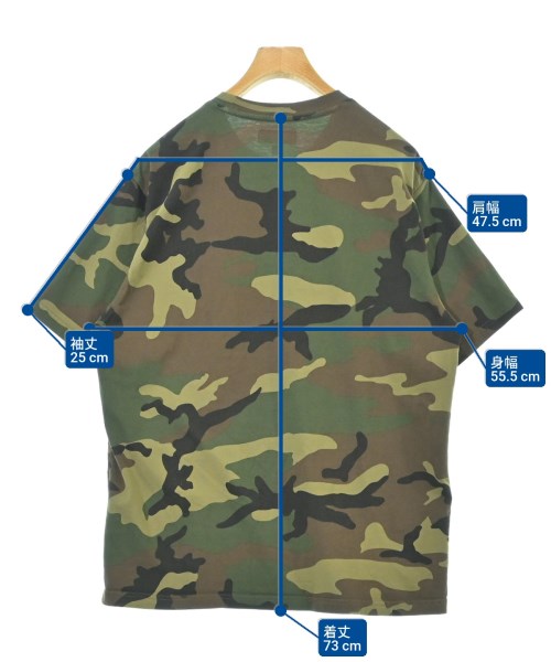 Supreme（シュプリーム）Tシャツ・カットソー カーキ サイズ:M メンズ/2200613225083