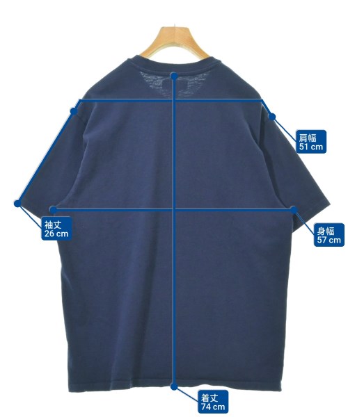 Supreme（シュプリーム）Tシャツ・カットソー 紺 サイズ:L メンズ/2200613411028