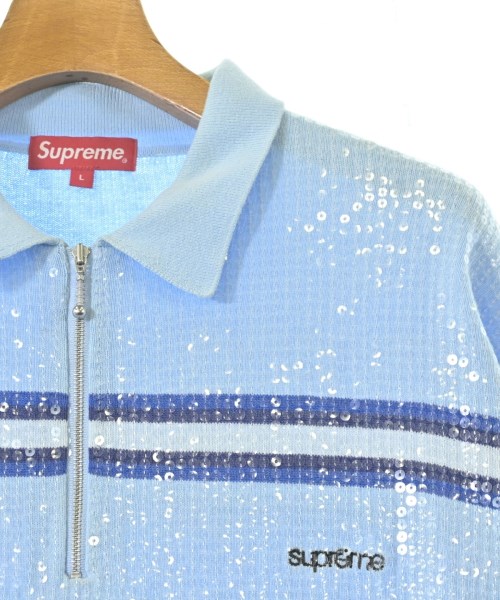 Supreme（シュプリーム）ニット・セーター 青 サイズ:L メンズ/2200613567091