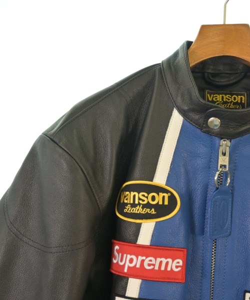 Supreme（シュプリーム）ライダース 黒 サイズ:L メンズ/2200613701013