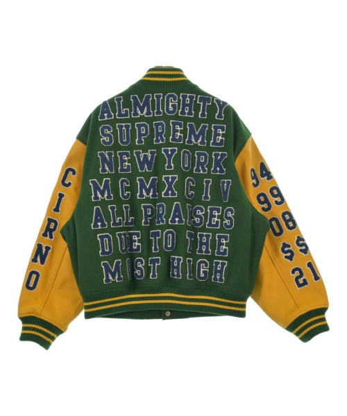 Supreme（シュプリーム）スタジャン 緑 サイズ:L メンズ/2200613701037