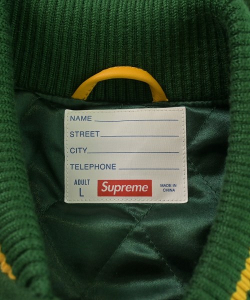 Supreme（シュプリーム）スタジャン 緑 サイズ:L メンズ/2200613701037