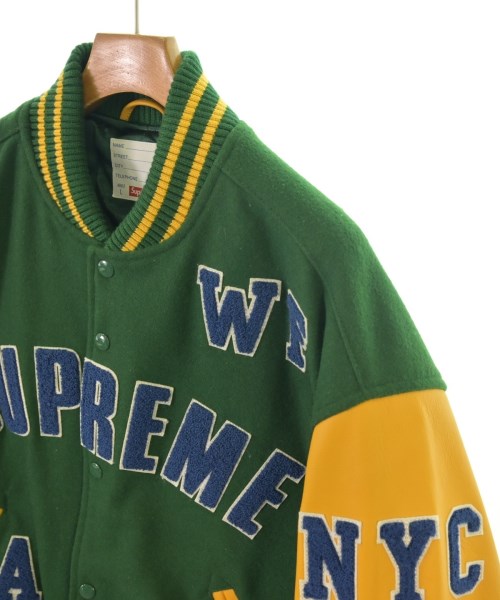 Supreme（シュプリーム）スタジャン 緑 サイズ:L メンズ/2200613701037