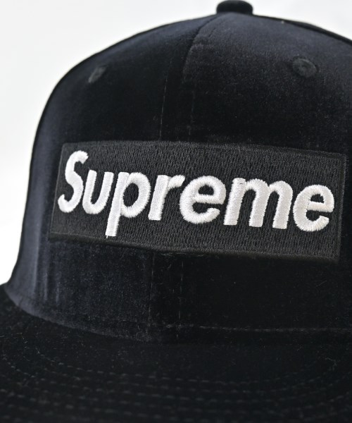 Supreme（シュプリーム）キャップ 黒 サイズ:60.6cm メンズ/2200609135044
