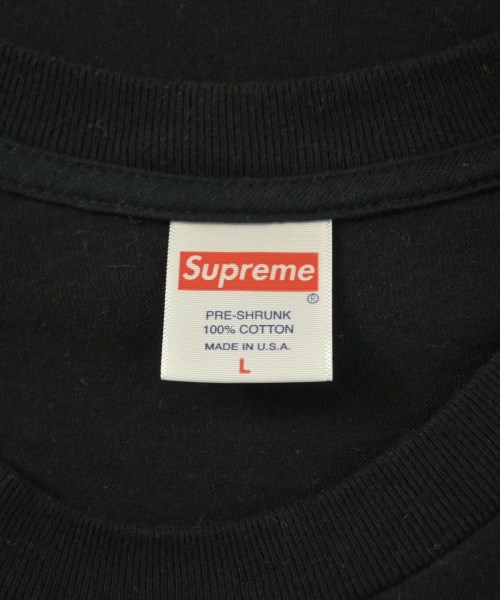 Supreme（シュプリーム）Tシャツ・カットソー 黒 サイズ:L メンズ/2200614070026