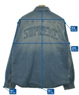 Supreme（シュプリーム）カジュアルシャツ 青 サイズ:M メンズ/2200614160017
