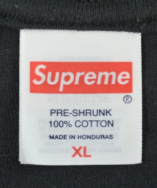 Supreme（シュプリーム）Tシャツ・カットソー 黒 サイズ:XL メンズ/2200614381030